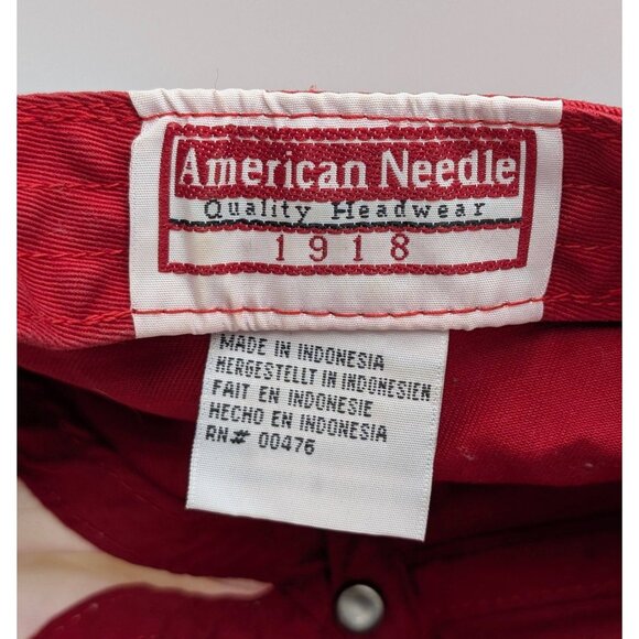 Cincinnati Reds MLB Hat Vintage American Needle Mr Redlegs Mascot Cap VTG Strap - Picture 5 of 6